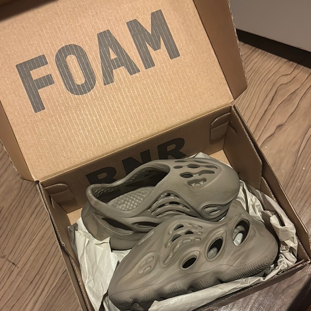 Kids Foam Slip-On Shoes - Tan